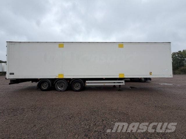 Ekeri Huckepack Skåptrailer öppningsbar sida och tak RNL055 Ημιρυμούλκες κόφα