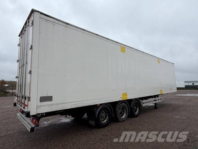Ekeri Huckepack Skåptrailer öppningsbar sida och tak RNL055 Ημιρυμούλκες κόφα