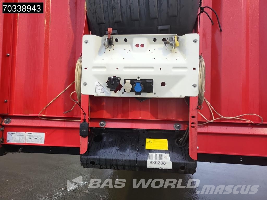 Krone SD Lift Axle MOT 08/27 Semi-reboques com cortinas laterais