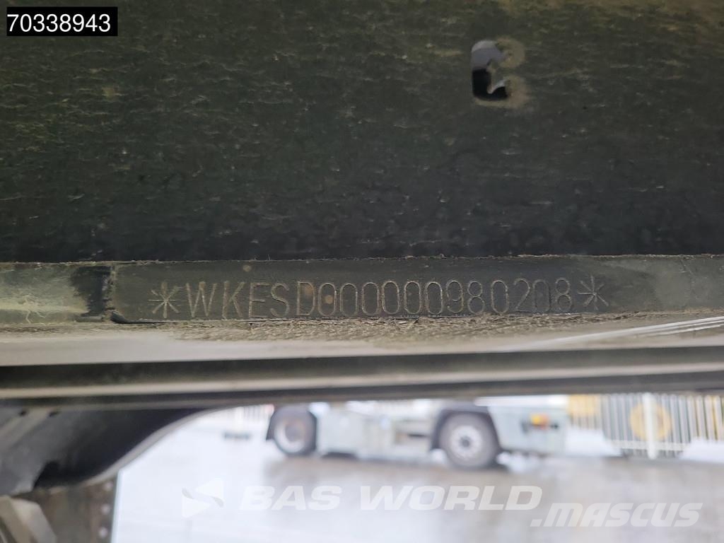 Krone SD Lift Axle MOT 08/27 Semi-reboques com cortinas laterais