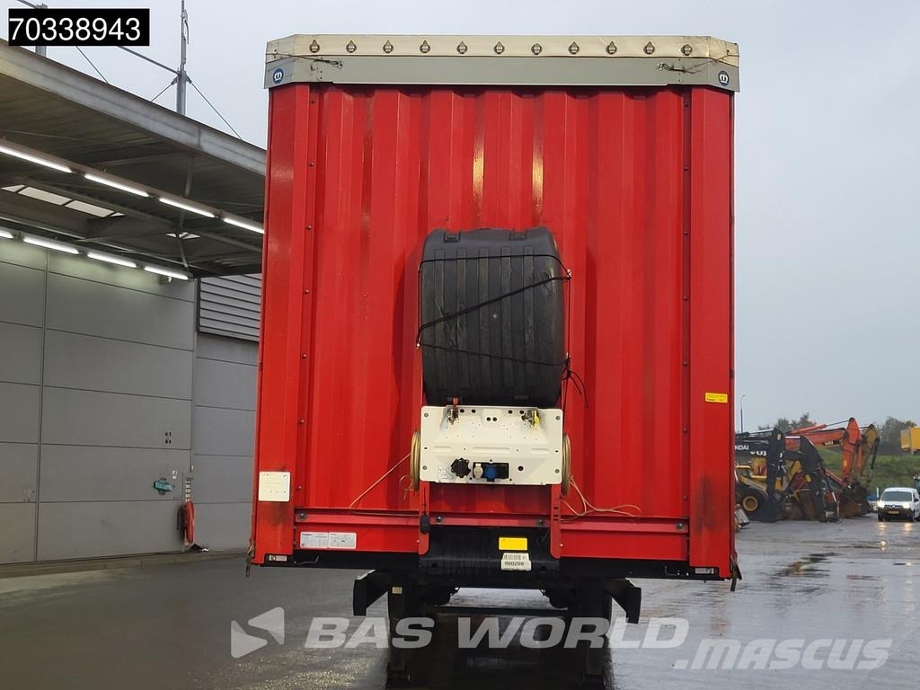 Krone SD Lift Axle MOT 08/27 Semi-reboques com cortinas laterais