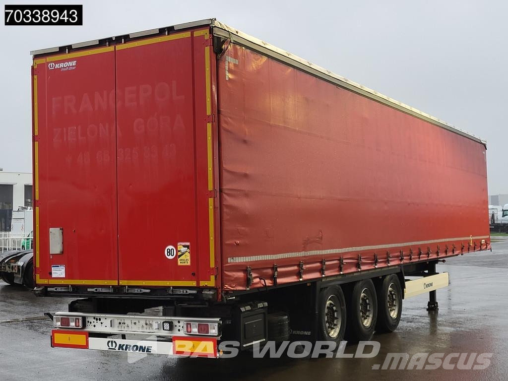 Krone SD Lift Axle MOT 08/27 Semi-reboques com cortinas laterais