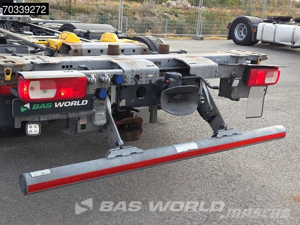 DAF XG 480 6X2 BDF Lift+Lenk-achse Full Air suspension Kabeļu pacēlājs nomontējamām kravas mašīnām