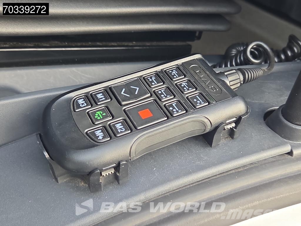 DAF XG 480 6X2 BDF Lift+Lenk-achse Full Air suspension Kabeļu pacēlājs nomontējamām kravas mašīnām