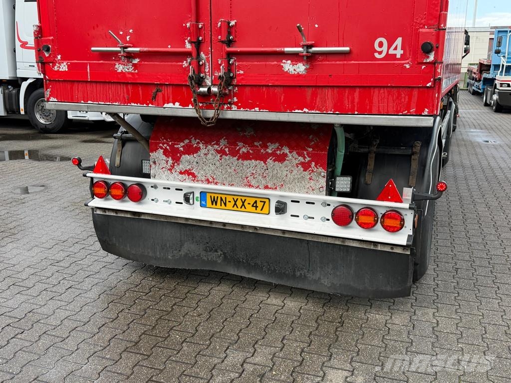 Jumbo MV200.KE 38m3 Kipper Schamel Aanhangwagen *APK* Reboques basculantes
