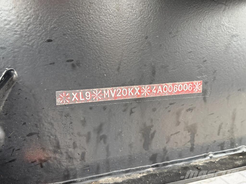 Jumbo MV200.KE 38m3 Kipper Schamel Aanhangwagen *APK* Reboques basculantes
