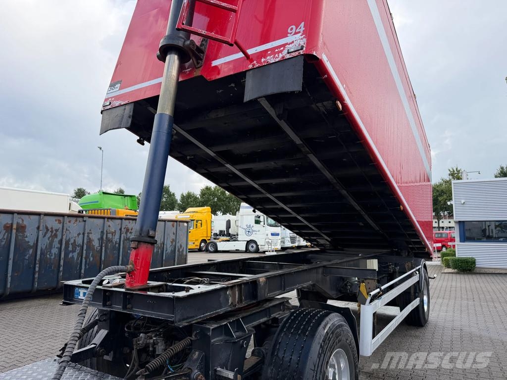 Jumbo MV200.KE 38m3 Kipper Schamel Aanhangwagen *APK* Reboques basculantes