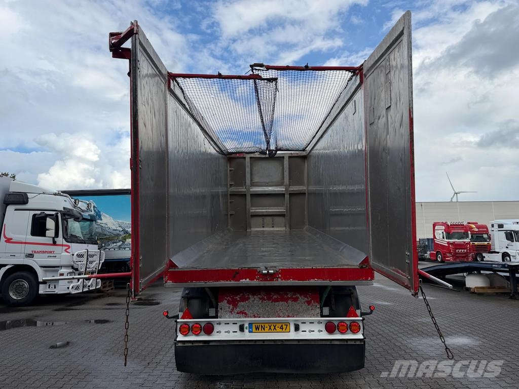 Jumbo MV200.KE 38m3 Kipper Schamel Aanhangwagen *APK* Reboques basculantes