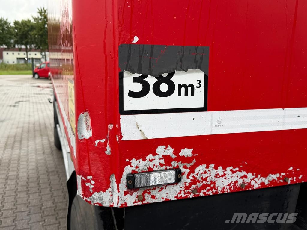 Jumbo MV200.KE 38m3 Kipper Schamel Aanhangwagen *APK* Reboques basculantes