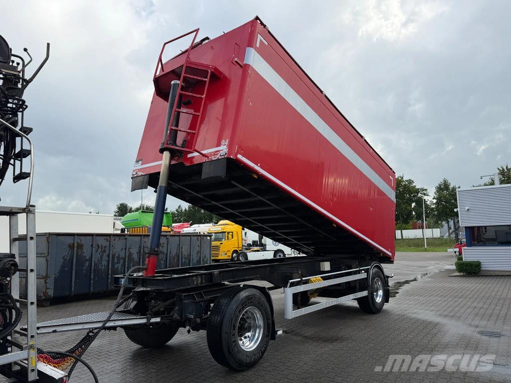 Jumbo MV200.KE 38m3 Kipper Schamel Aanhangwagen *APK* Reboques basculantes