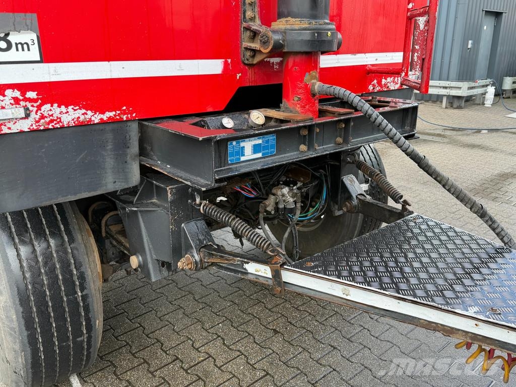 Jumbo MV200.KE 38m3 Kipper Schamel Aanhangwagen *APK* Reboques basculantes