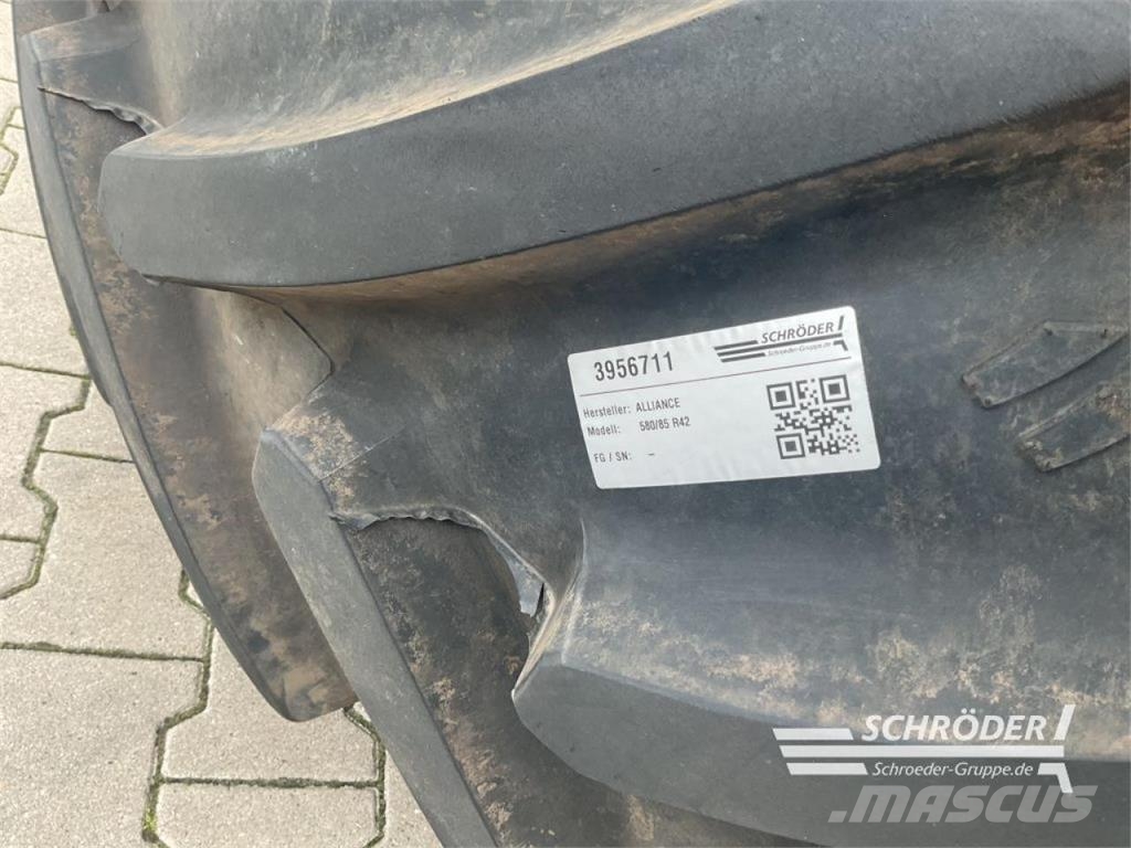 Amazone 580/85 R42 ALLIANCE عجلات مزدوجة