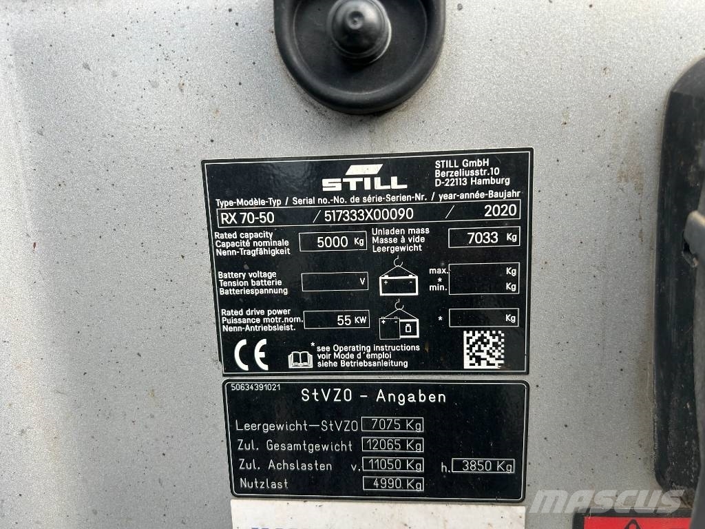 Still RX70-50/600 Diesel forklifts