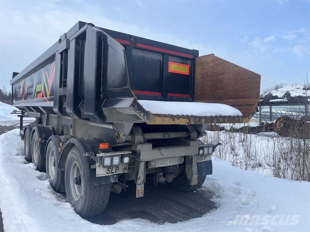 SLP 4-aks liukuteli kärry Tipper semi-trailers