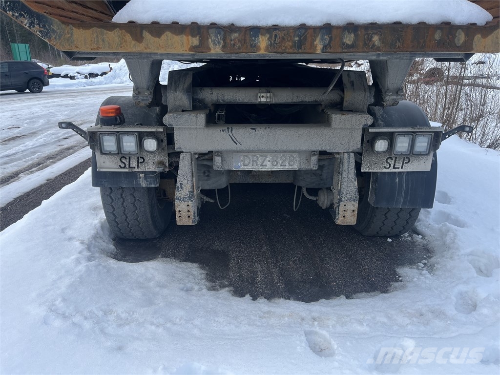 SLP 4-aks liukuteli kärry Tipper semi-trailers