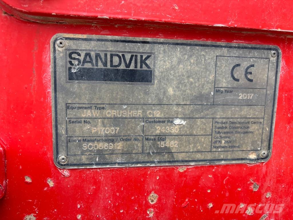 Sandvik QJ 341+ الكسارات المتنقلة