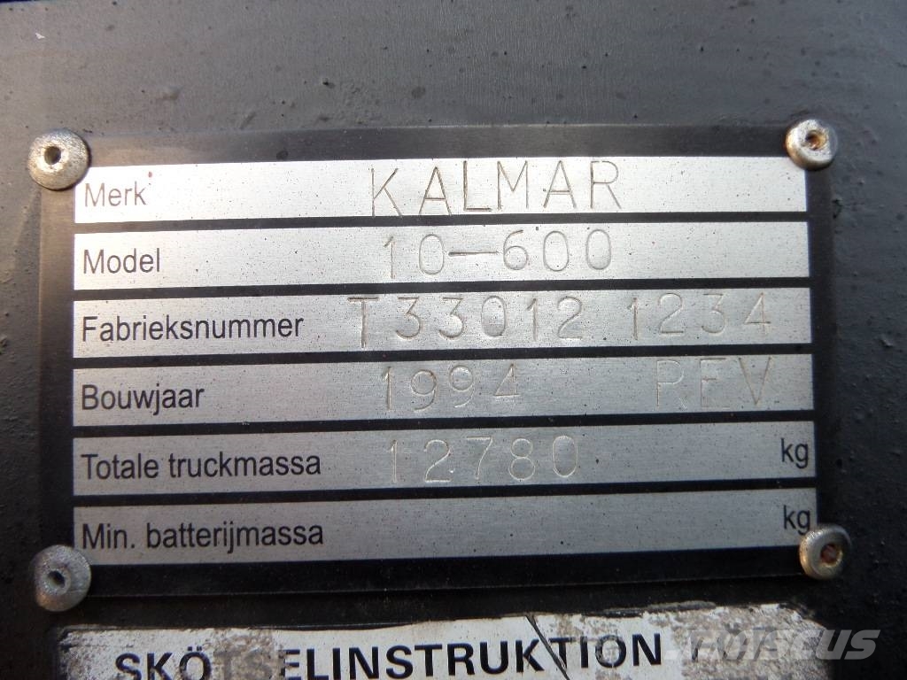 Kalmar 10-600 Dīzeļa autoiekrāvēji