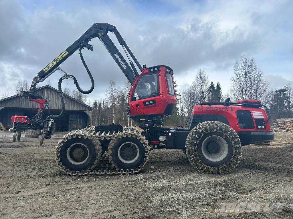 Komatsu 951 Harvesterid