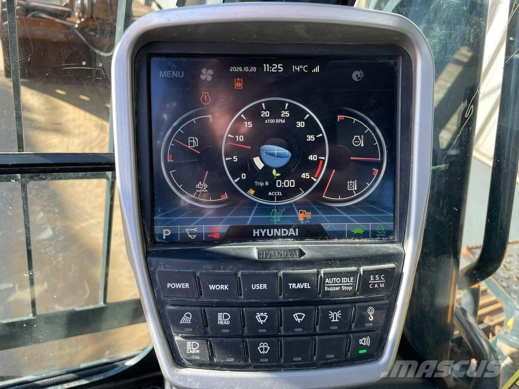 Hyundai HX220AL Rupsgraafmachines