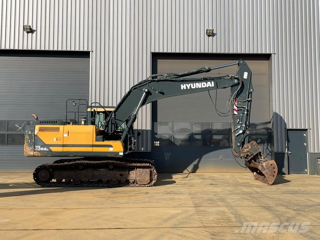 Hyundai HX220AL Rupsgraafmachines