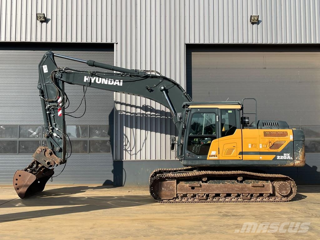 Hyundai HX220AL Rupsgraafmachines