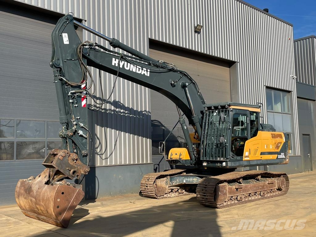 Hyundai HX220AL Rupsgraafmachines