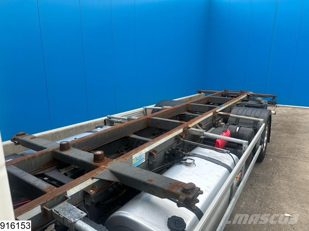 Volvo FH 500 EURO 6d, I-SAVE Containertrucks met kabelsysteem