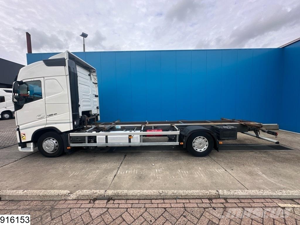 Volvo FH 500 EURO 6d, I-SAVE Containertrucks met kabelsysteem