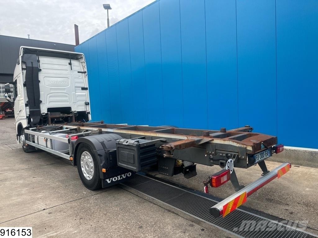 Volvo FH 500 EURO 6d, I-SAVE Containertrucks met kabelsysteem