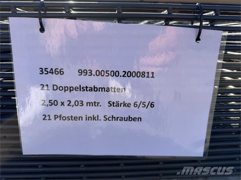  Sonstige 52,50 mtr. Doppelstabmatten 21 Stück / Za Žemės ūkis - Kita