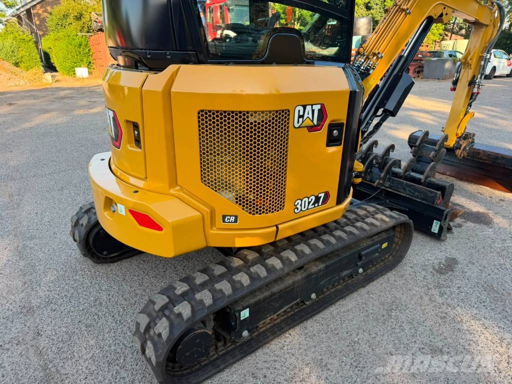 CAT 302.7 CR - pressure cabin! Mini Escavadoras <7t