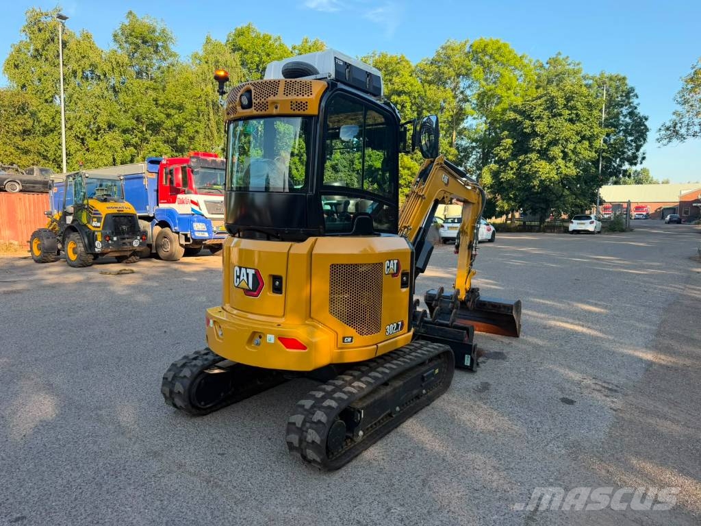 CAT 302.7 CR - pressure cabin! Mini Escavadoras <7t