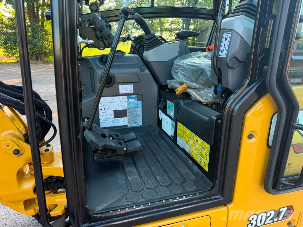 CAT 302.7 CR - pressure cabin! Mini Escavadoras <7t