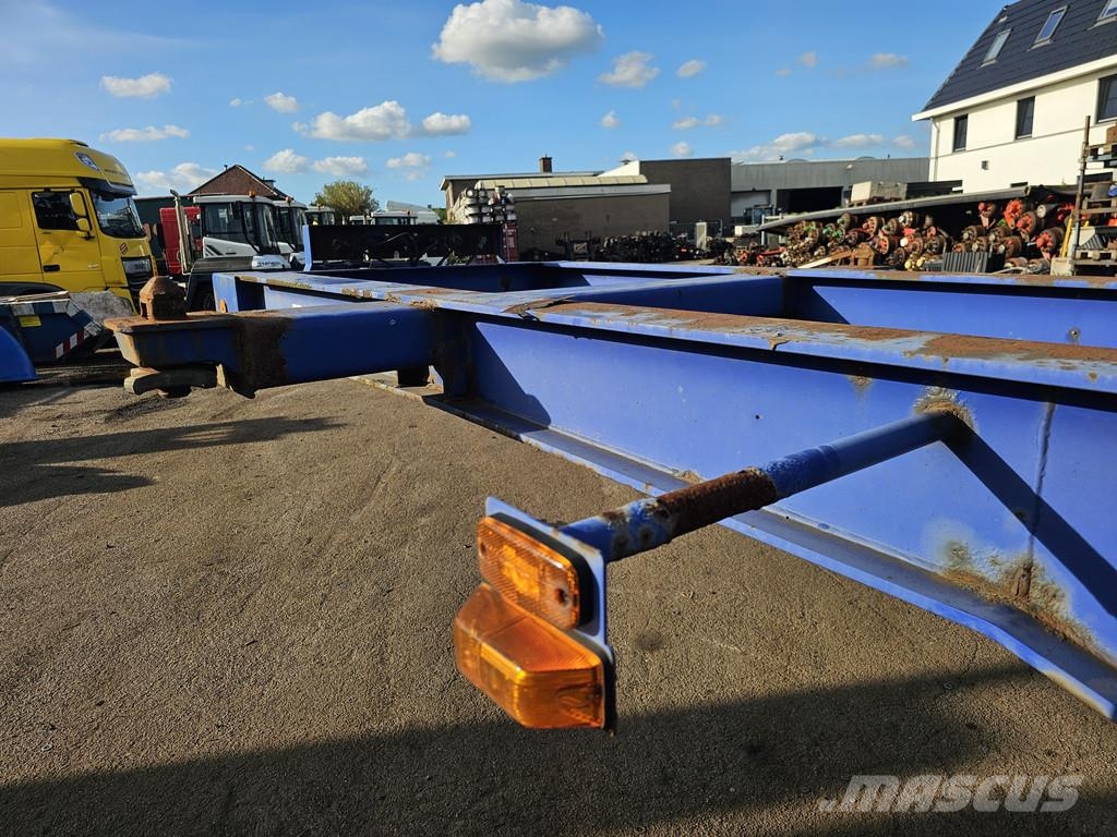  MKF Metallbau CS 20 / STEEL SUSPENSION/ ROR DRUM. Containerframe/Skiploader semi-trailers