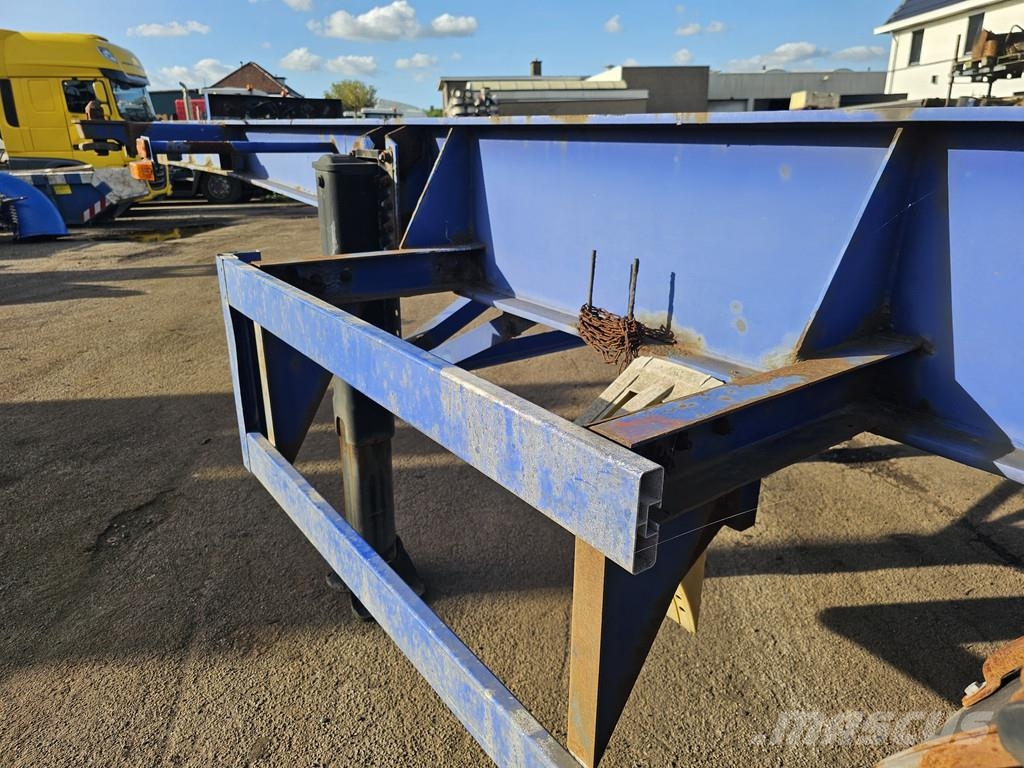  MKF Metallbau CS 20 / STEEL SUSPENSION/ ROR DRUM. Containerframe/Skiploader semi-trailers