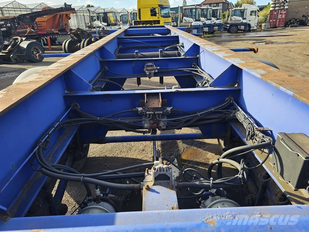 MKF Metallbau CS 20 / STEEL SUSPENSION/ ROR DRUM. Containerframe/Skiploader semi-trailers