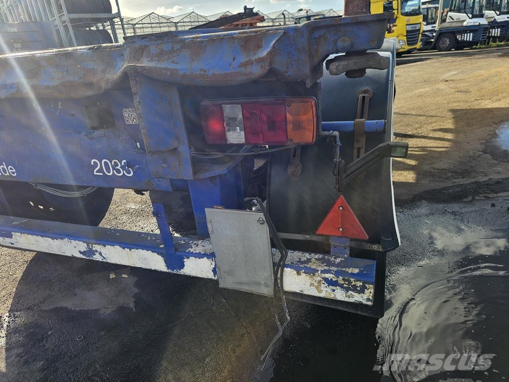  MKF Metallbau CS 20 / STEEL SUSPENSION/ ROR DRUM. Containerframe/Skiploader semi-trailers