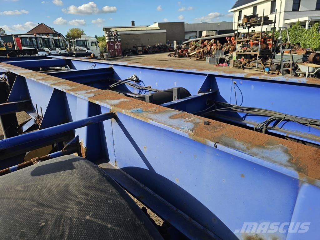  MKF Metallbau CS 20 / STEEL SUSPENSION/ ROR DRUM. Containerframe/Skiploader semi-trailers