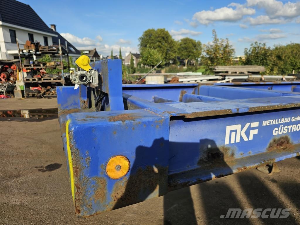  MKF Metallbau CS 20 / STEEL SUSPENSION/ ROR DRUM. Containerframe/Skiploader semi-trailers