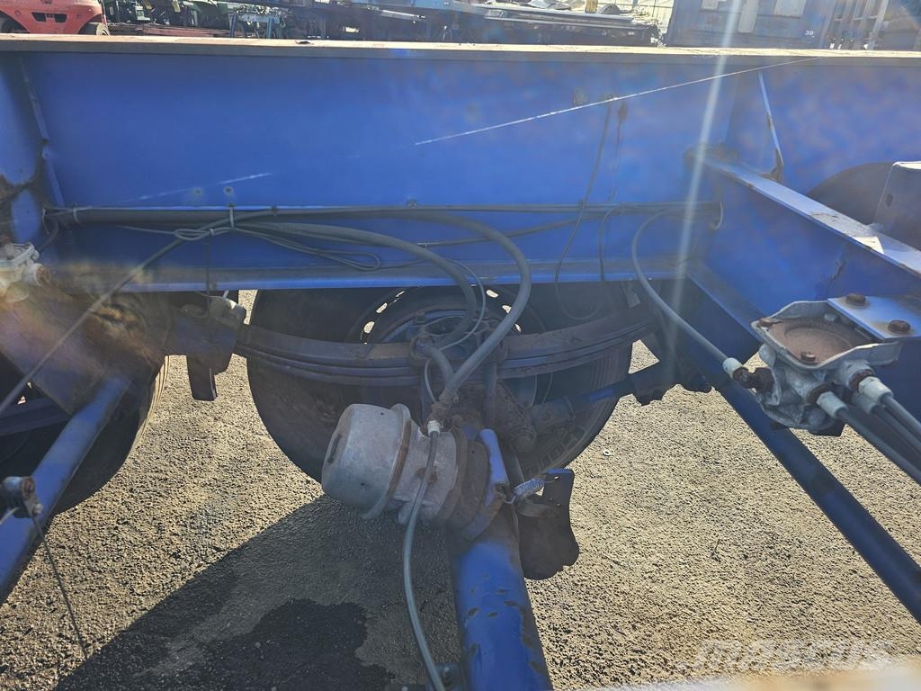  MKF Metallbau CS 20 / STEEL SUSPENSION/ ROR DRUM. Containerframe/Skiploader semi-trailers