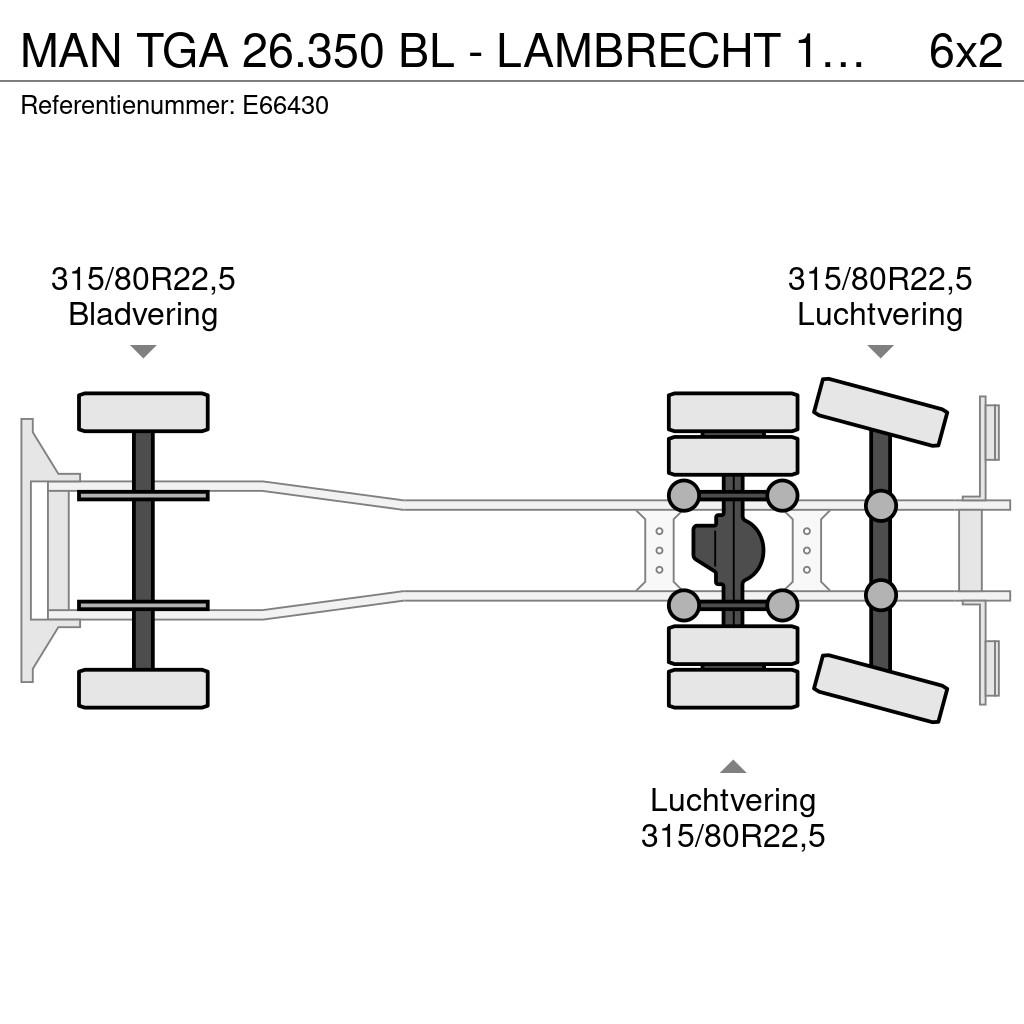MAN TGA 26.350 BL - LAMBRECHT 15000 L/5comp. شاحنات ذات صهاريج