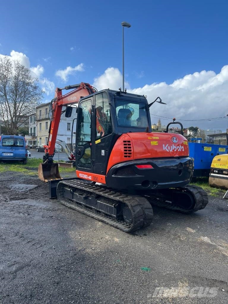 Kubota KX 080-4a 中型挖掘机