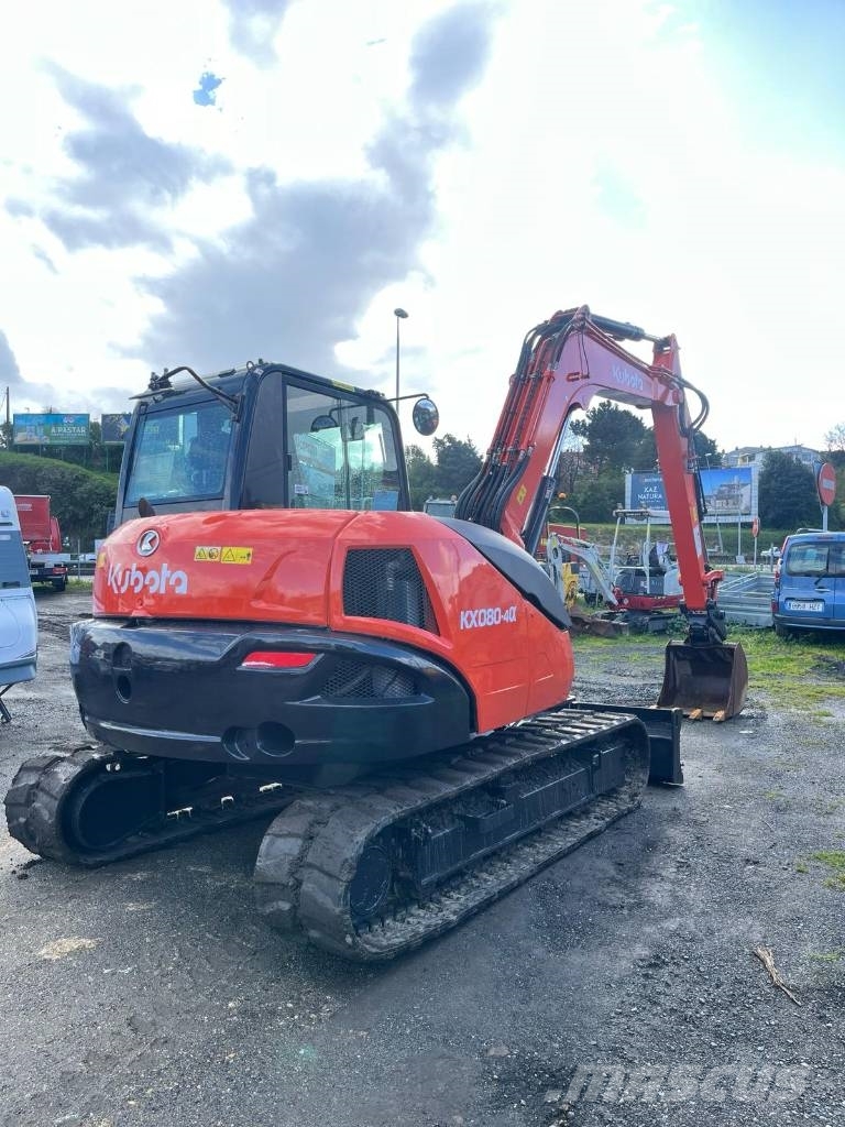 Kubota KX 080-4a 中型挖掘机