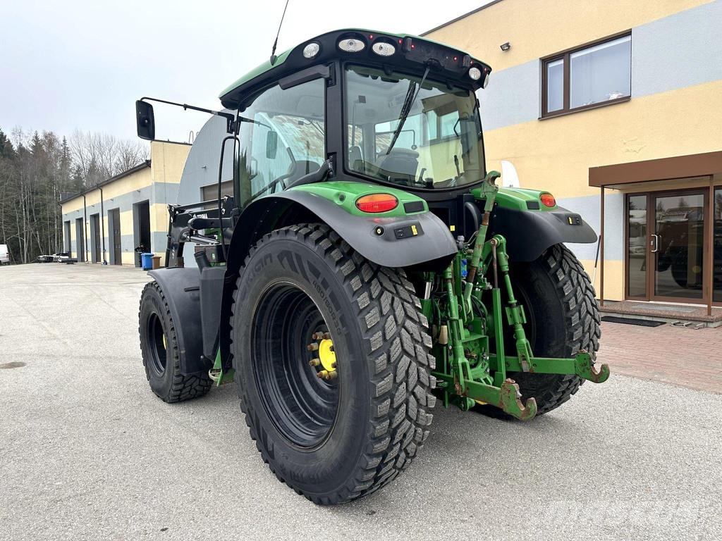 John Deere 6125R + Trima Front Loader +3.1p 트랙터