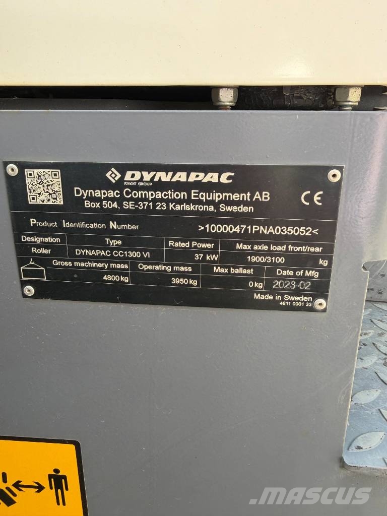 Dynapac CC 1300 VI 雙輪滾壓機
