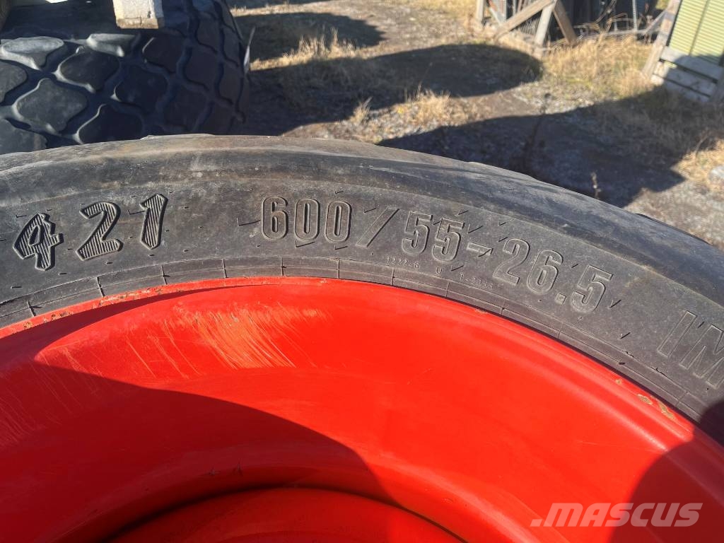Trelleborg 421 Twin 600/55-26,5 till Claas mfl Pneumatici, ruote e cerchioni