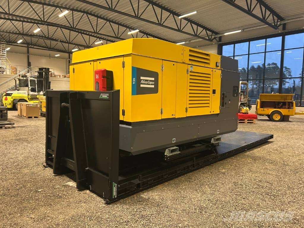 Atlas Copco Högtryckskompressor med roterande lastväxlarflak 压缩机