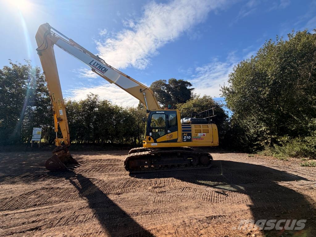 Komatsu PC 210 LC-11 - 15m LONG REACH EXCAVATOR Long Reach Bagger