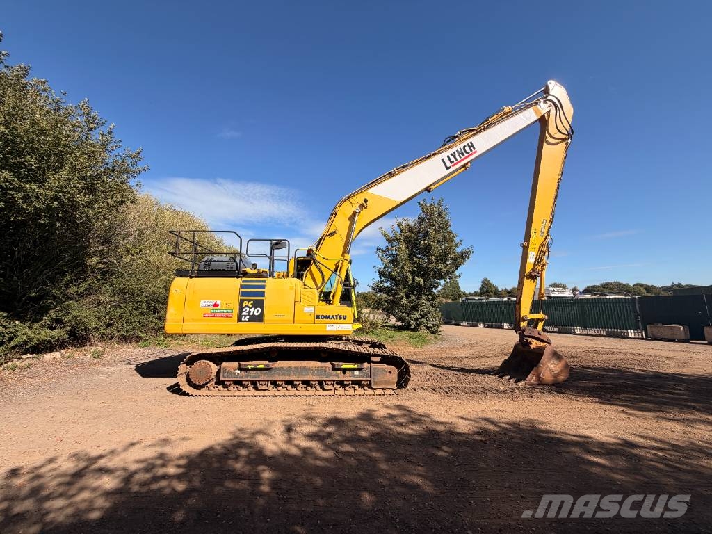 Komatsu PC 210 LC-11 - 15m LONG REACH EXCAVATOR Long Reach Bagger
