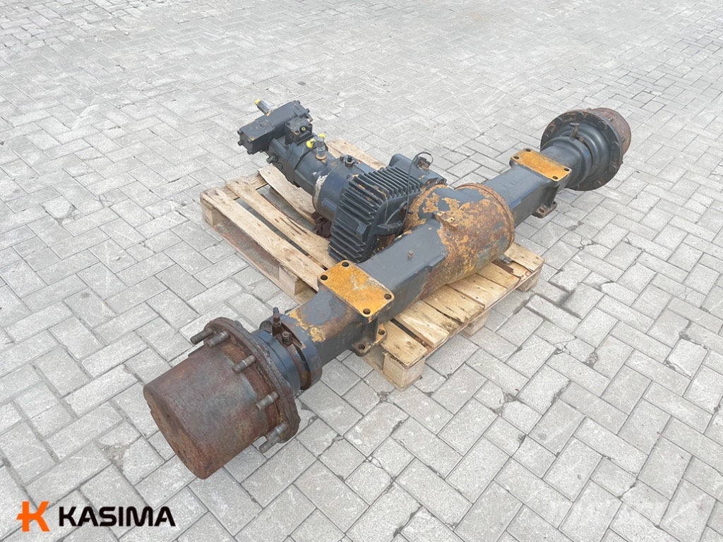 Komatsu Carraro rear axle الشاسيه والتعليق